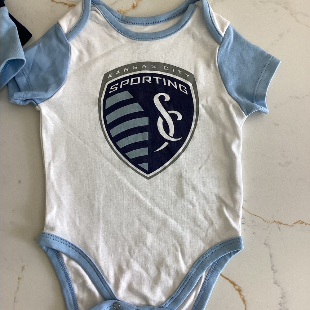 Kids One Piece - Blue & White Kansas City  Sporting